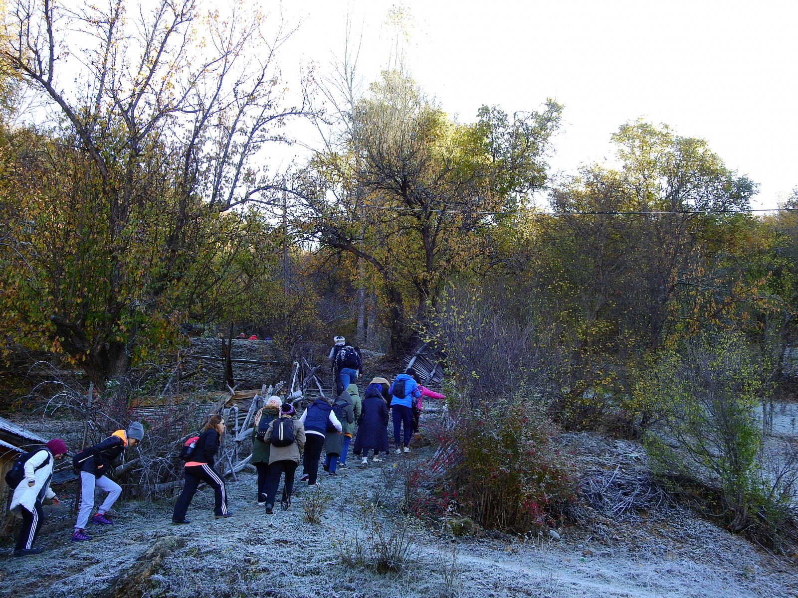 Gümüşhaneli dağcılar Zigana’da sonbahar ve kışı bir arada yaşadı 19