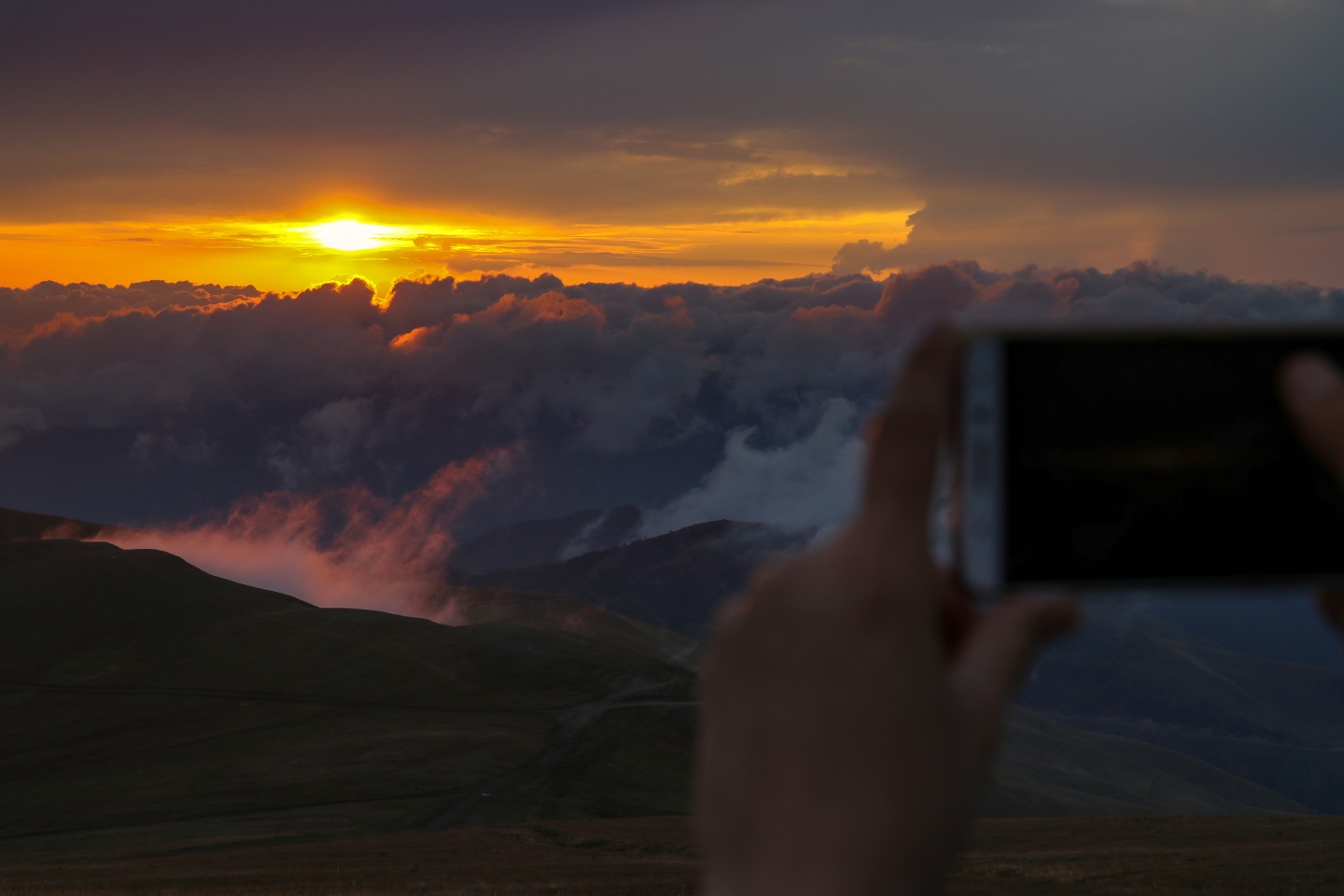Zigana’dan eşsiz günbatımı manzaraları 1