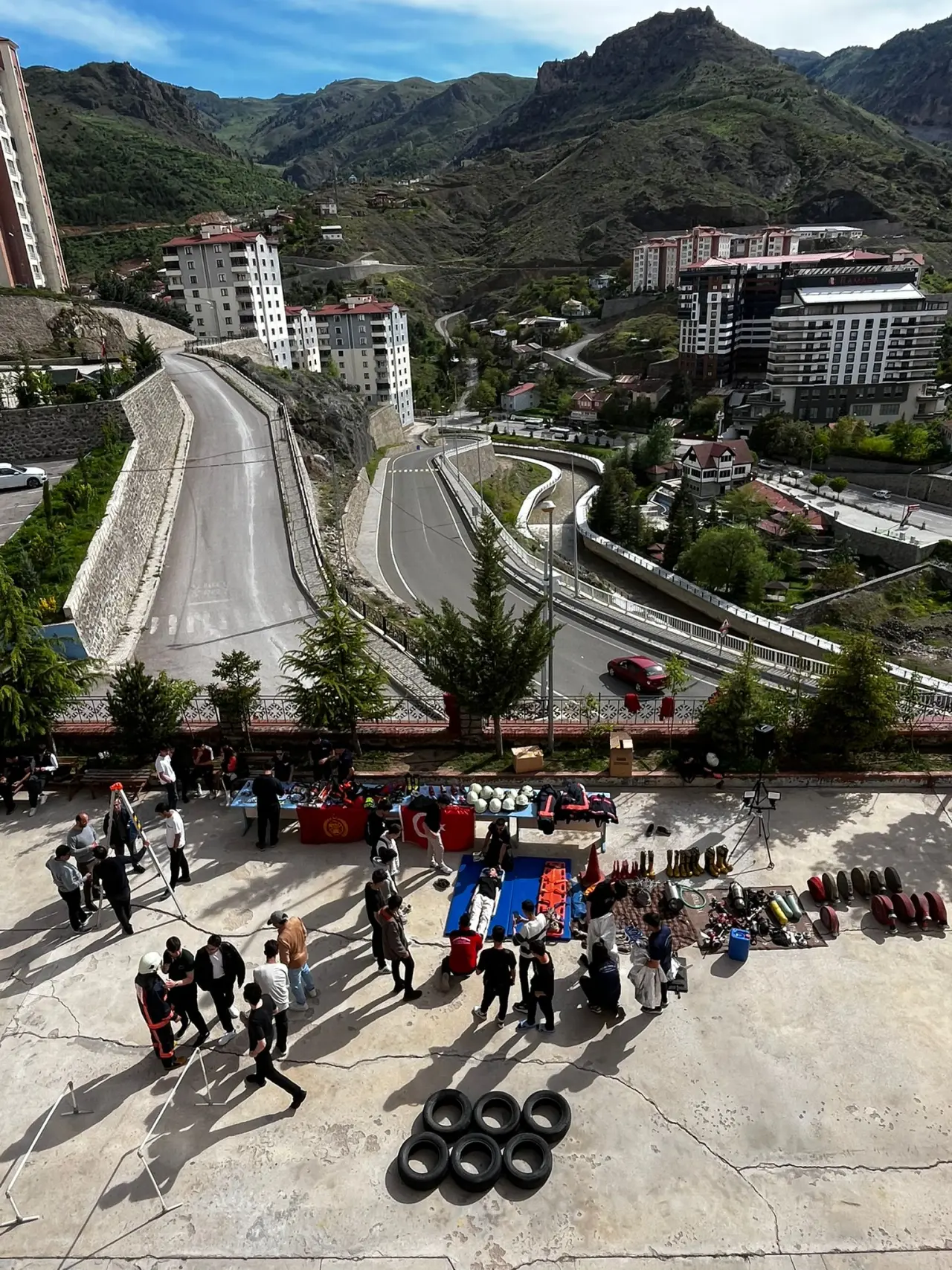 Kürtün MYO Lise Öğrencilerini İtfaiyecilikle Tanıştırdı! 4