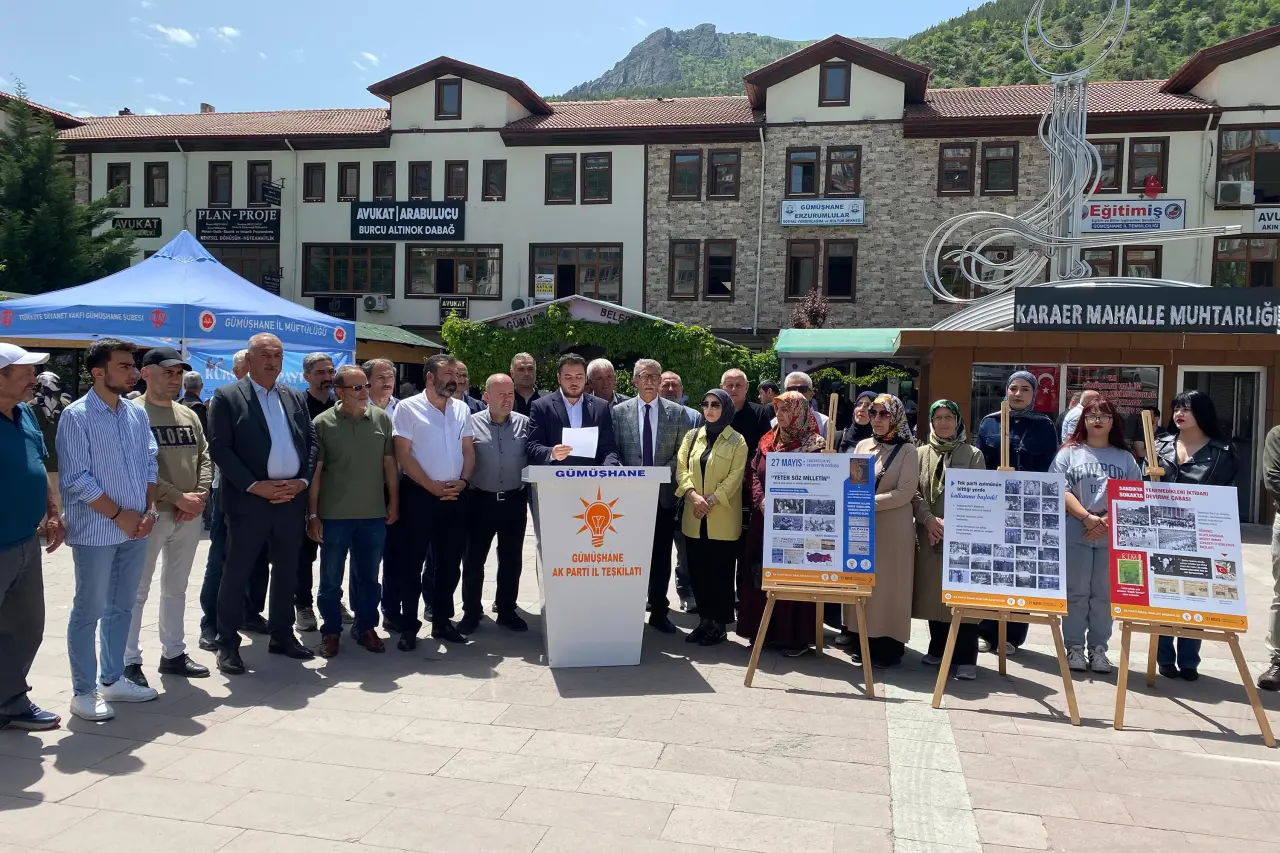 AK Parti, Gümüşhane’de 27 Mayıs darbesini kınadı 1