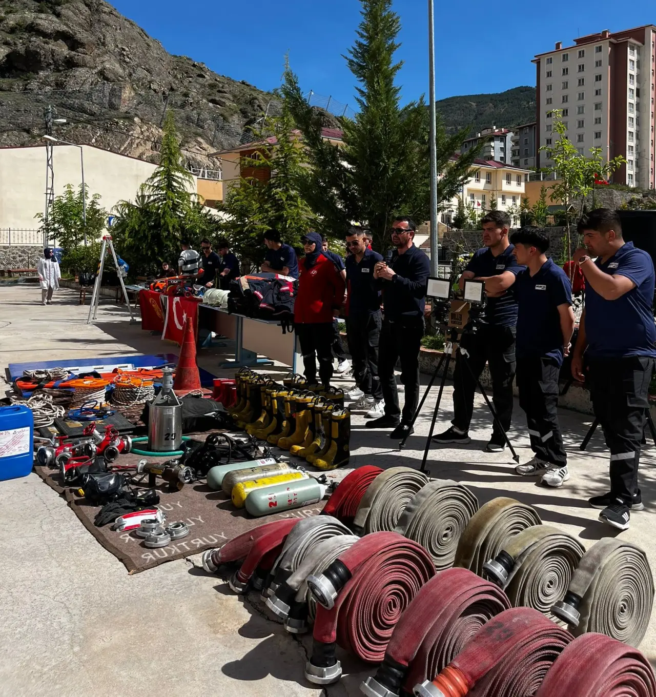 Kürtün MYO Lise Öğrencilerini İtfaiyecilikle Tanıştırdı! 11