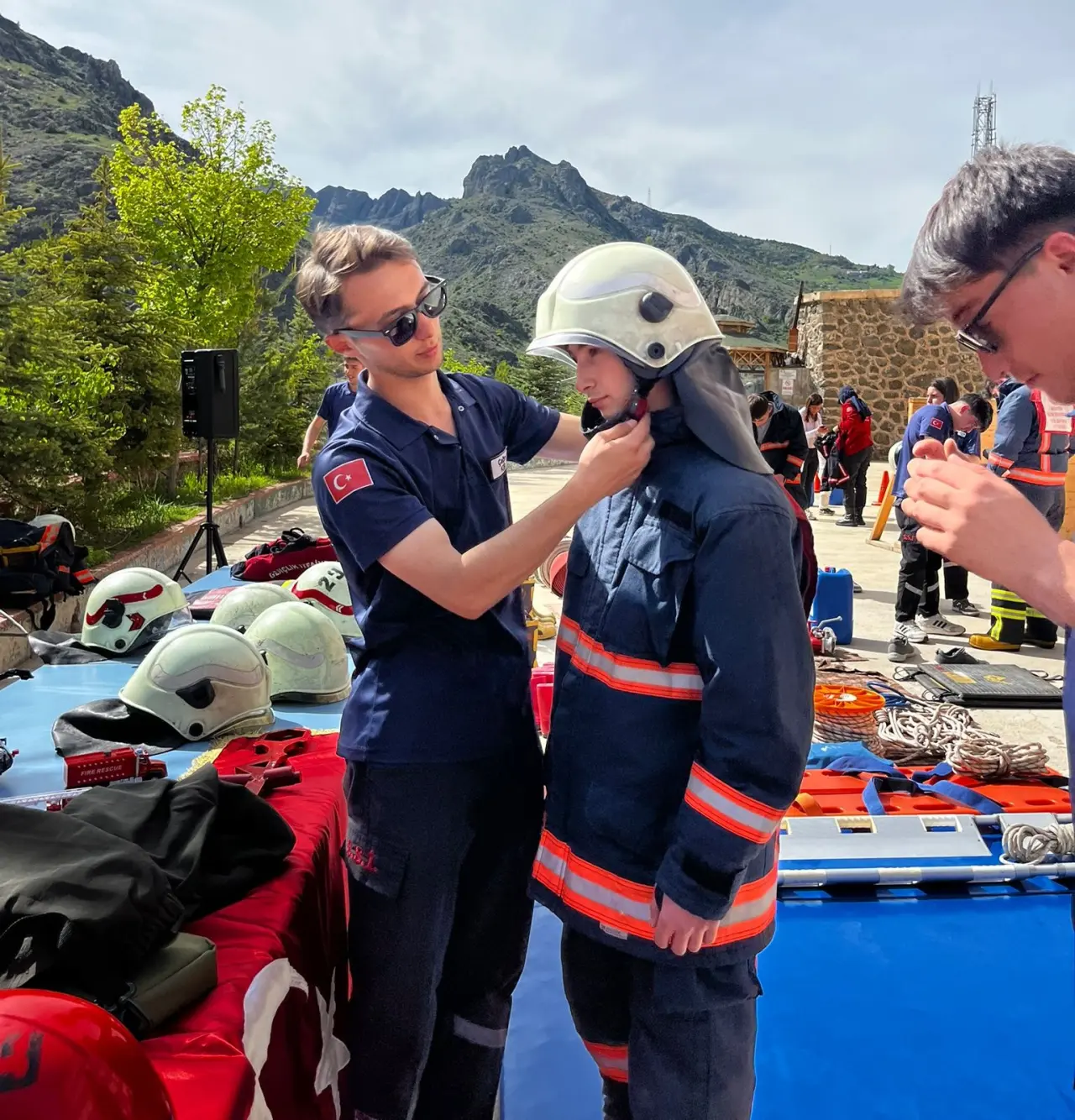 Kürtün MYO Lise Öğrencilerini İtfaiyecilikle Tanıştırdı! 9