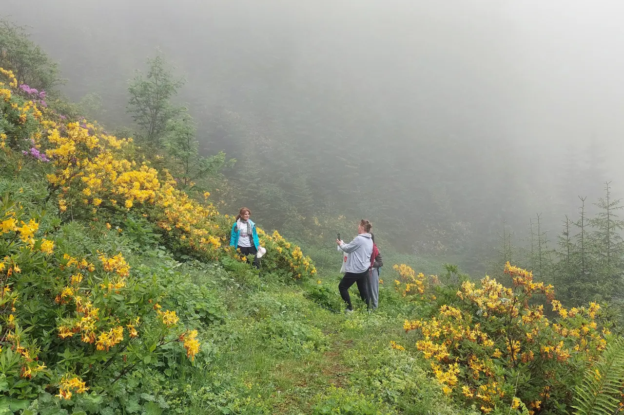 Santa Harabeleri’nde tablo gibi yürüyüş 1
