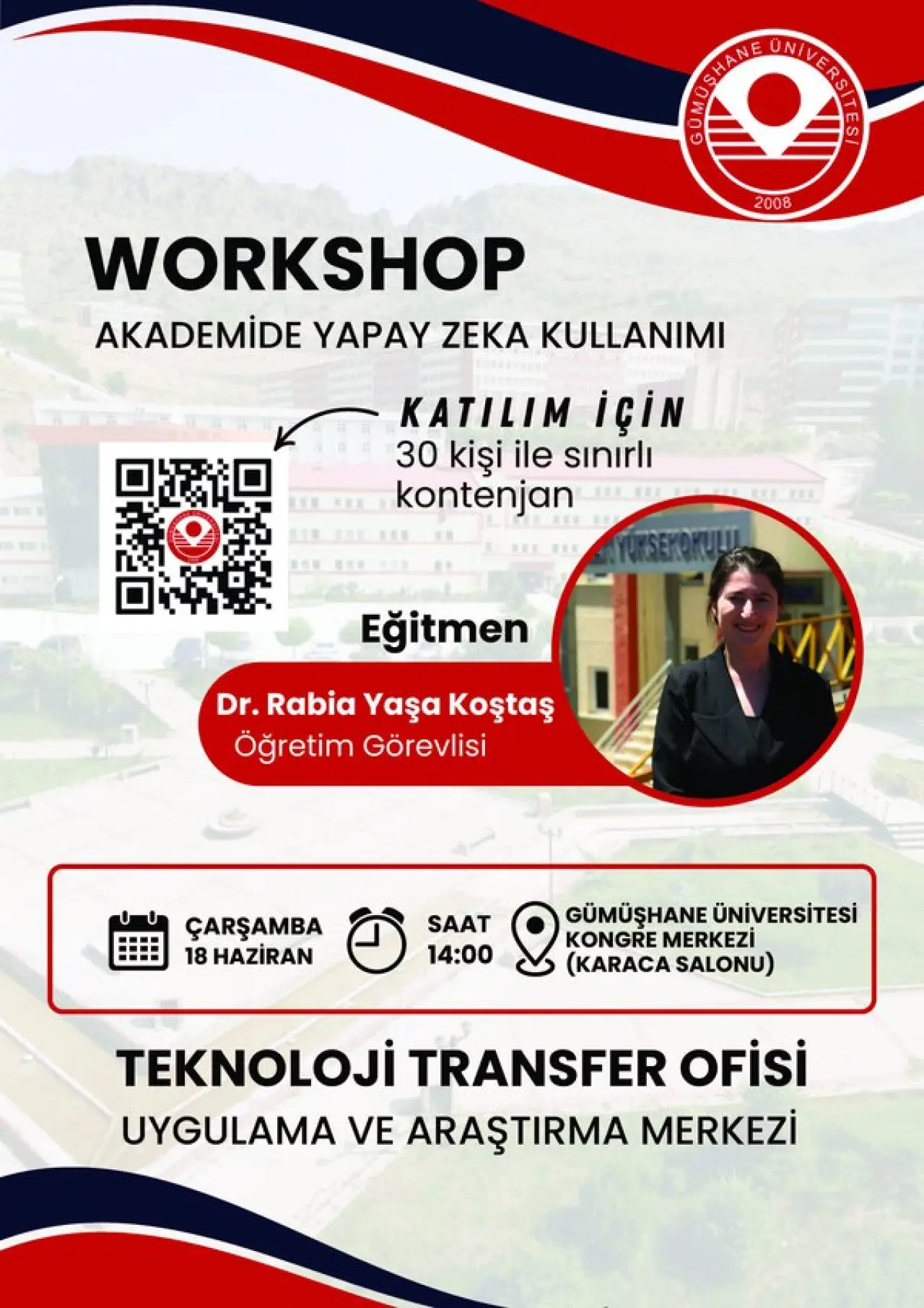 Gümüşhane Üniversitesi’nin Proje Üretim Merkezi: TTO 12