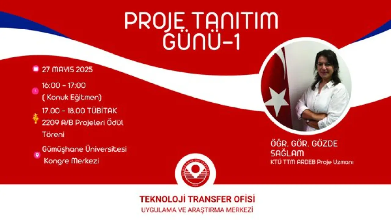 Gümüşhane Üniversitesi’nin Proje Üretim Merkezi: TTO 14