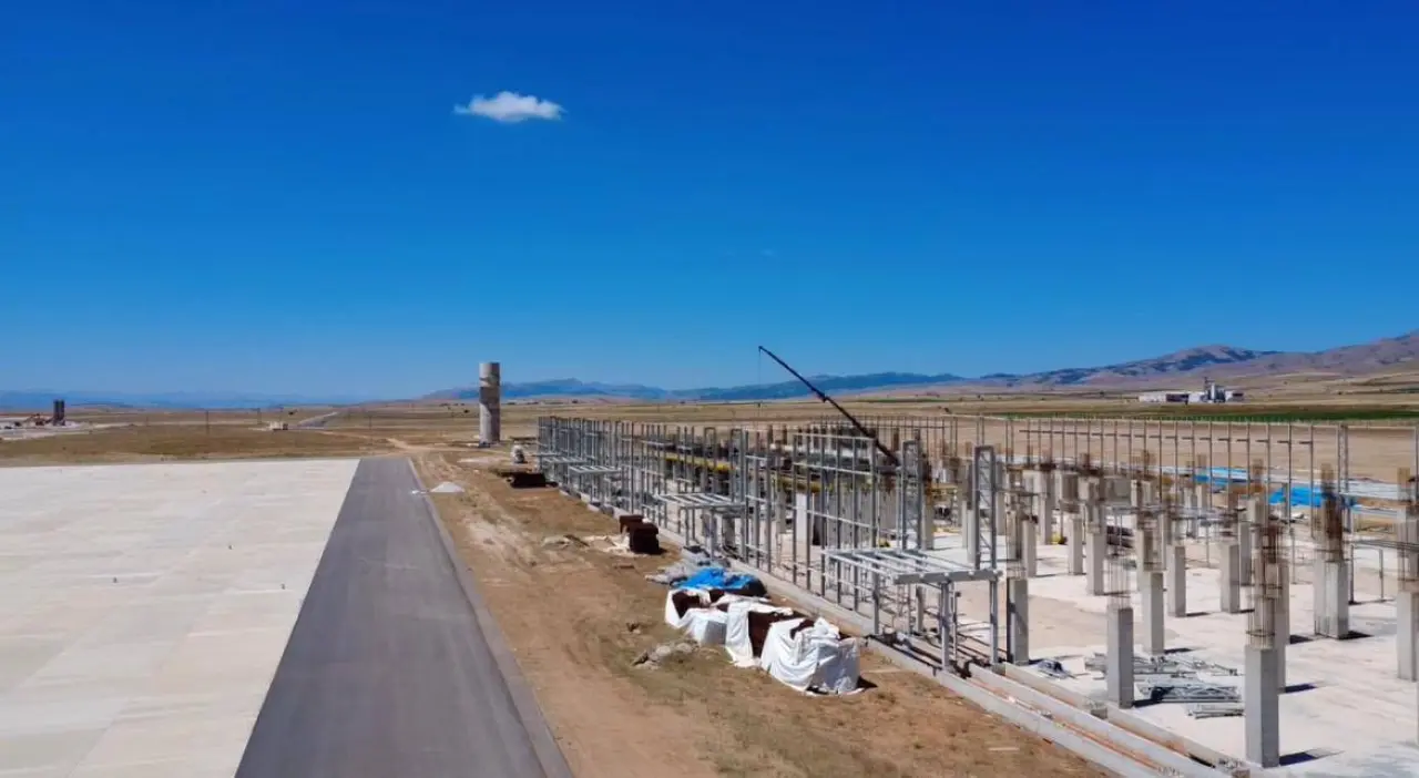 Türkiye’nin 5. bölgesel havalimanı inşaatı yükseliyor 1