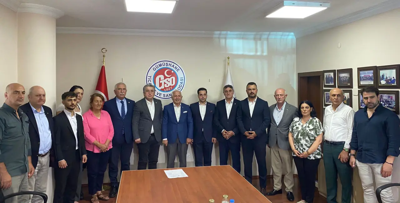 CHP Heyetinden GTSO'ya ziyaret: Gümüşhane'nin sorunları masaya yatırıldı 1