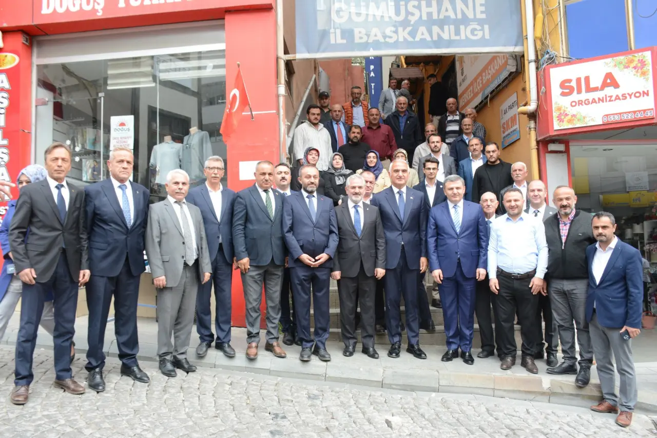 Kültür ve Turizm Bakanı Mehmet Nuri Ersoy Gümüşhane’de 2