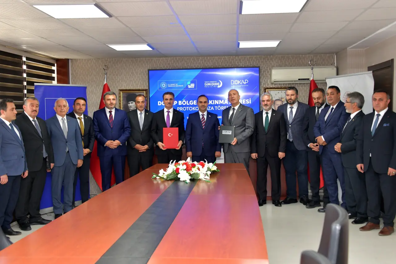Gümüşhane’de DOKAP projeleri için imzalar atıldı 2