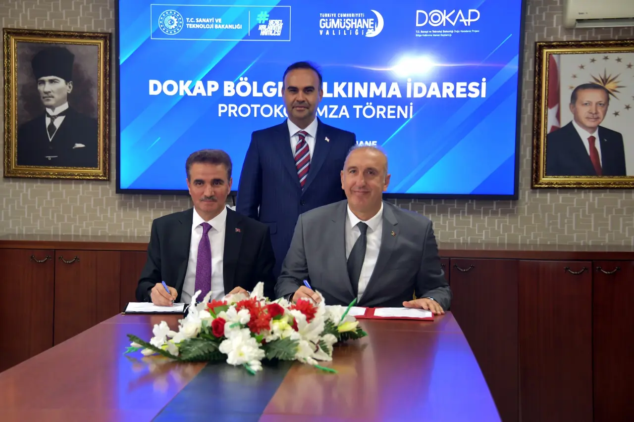 Gümüşhane’de DOKAP projeleri için imzalar atıldı 1