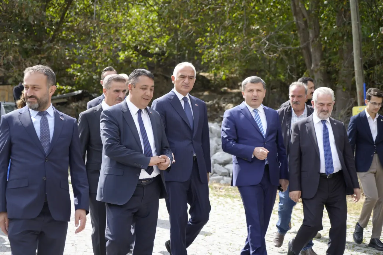 Kültür ve Turizm Bakanı Mehmet Nuri Ersoy Gümüşhane’de 15