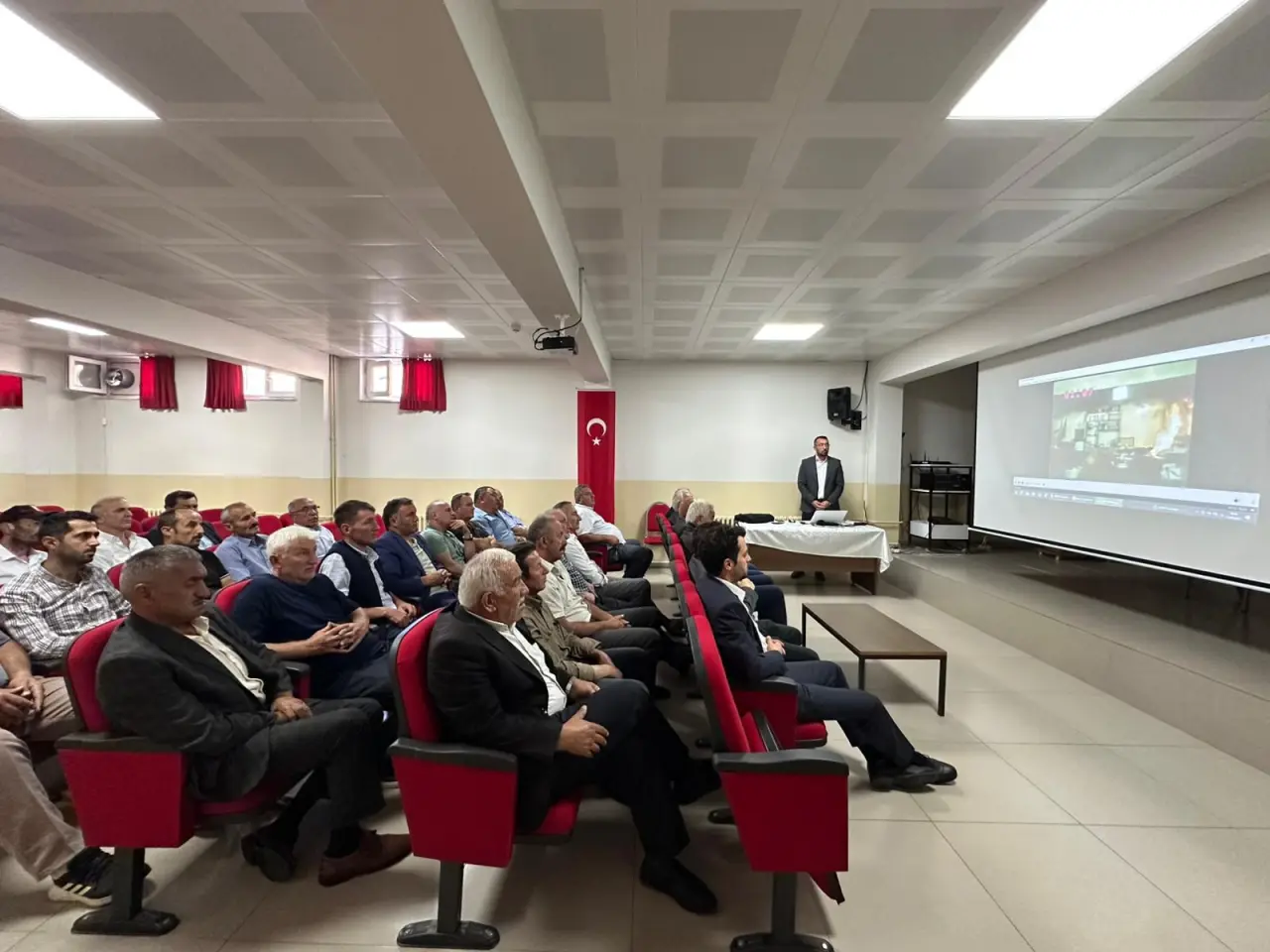 Kürtün’de muhtarlara yönelik yangın eğitimi ve tatbikatı düzenlendi 1