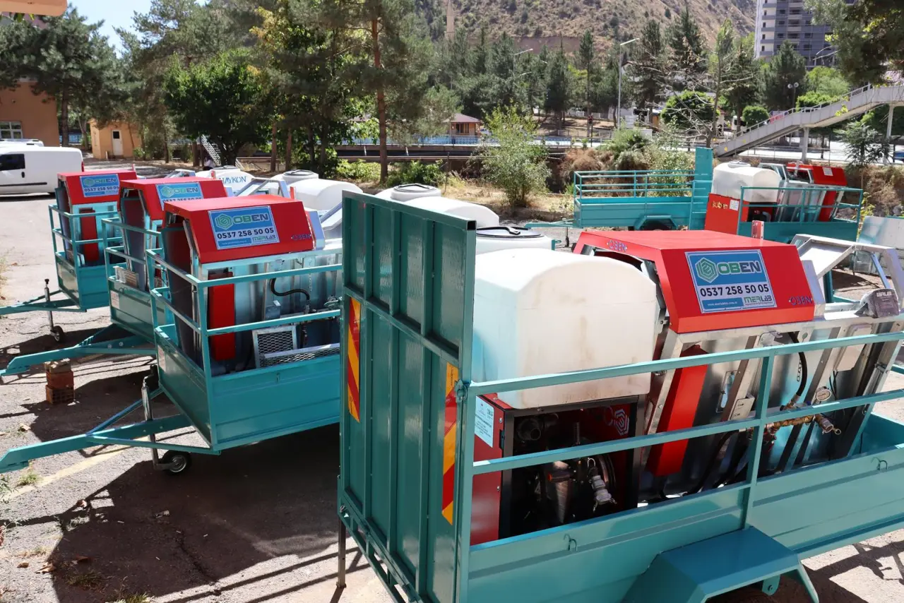 Püskürtmeli Seyyar Koyun İlaçlama Makinesi Projesi Hayata Geçti 1