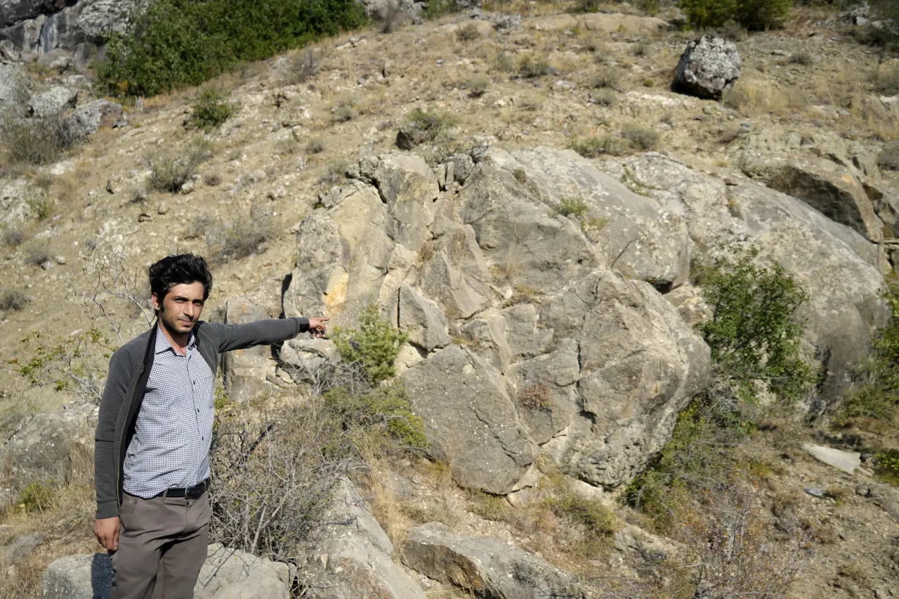 Gümüşhane’de milyonlarca yıllık deniz fosili yatağı 12