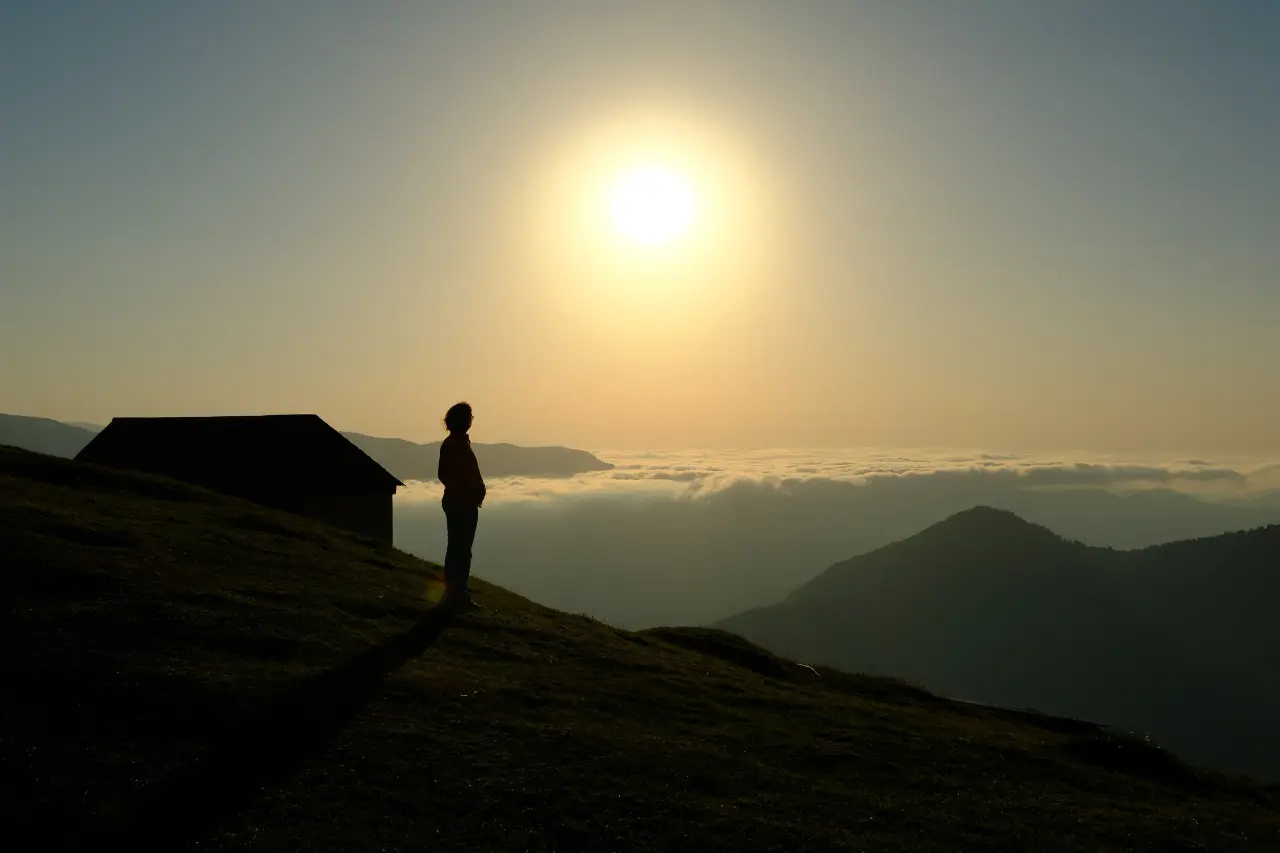 Gümüşhane'nin gizli cenneti Çetlüce Yaylası'nda sis denizi manzarası 2
