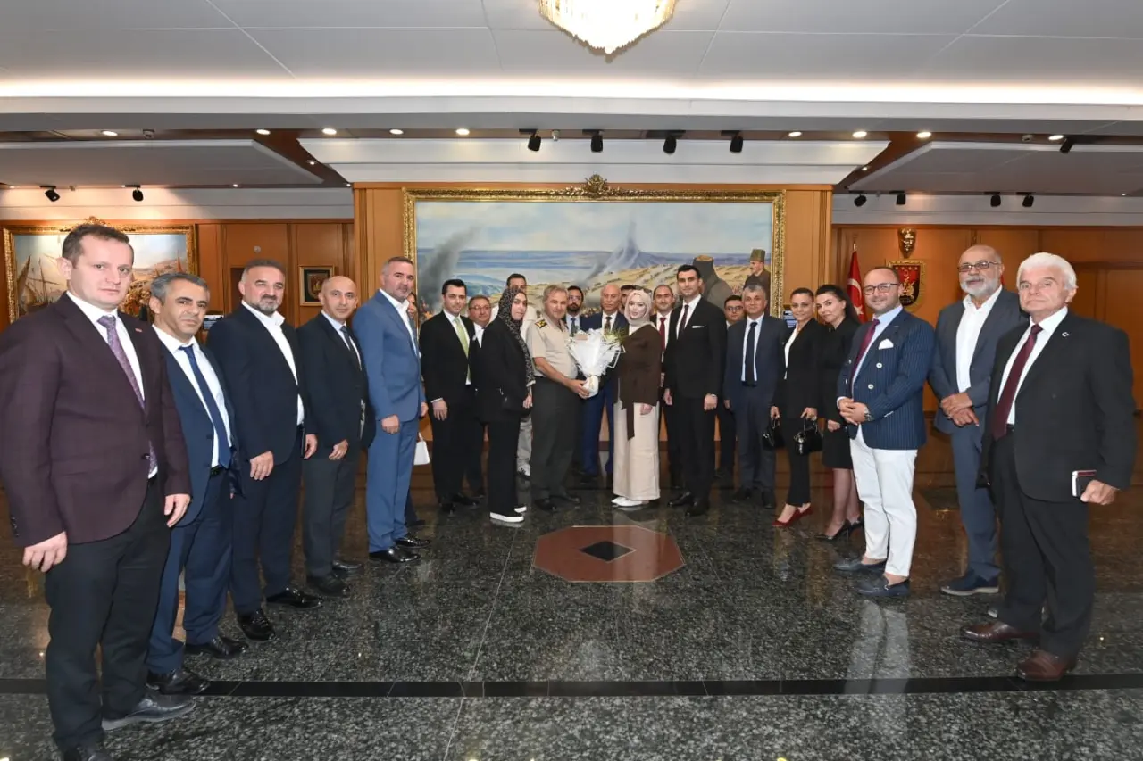 GÜMKON'dan Gümüşhane'nin gururu Orgeneral Metin Tokel'e anlamlı ziyaret 2