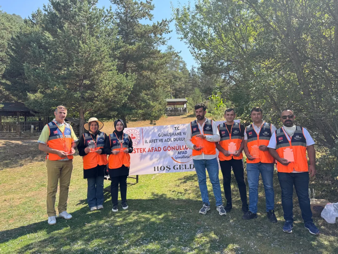 Gümüşhane’de Destek AFAD Gönüllüleri Kent Ormanında buluştu 11