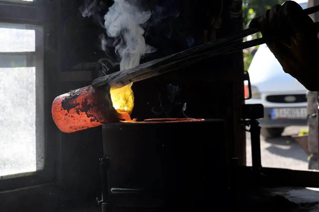 Kürtün'de hurda musluktan el emeğiyle üretilen ziller Avrupa’da çalıyor 25