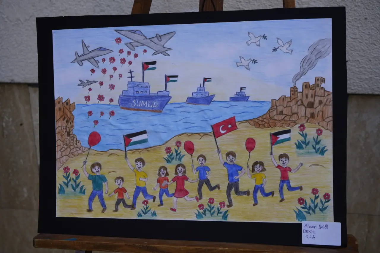 Gümüşhaneli Miniklerden “Sumud Filosu”na Anlamlı Destek 6