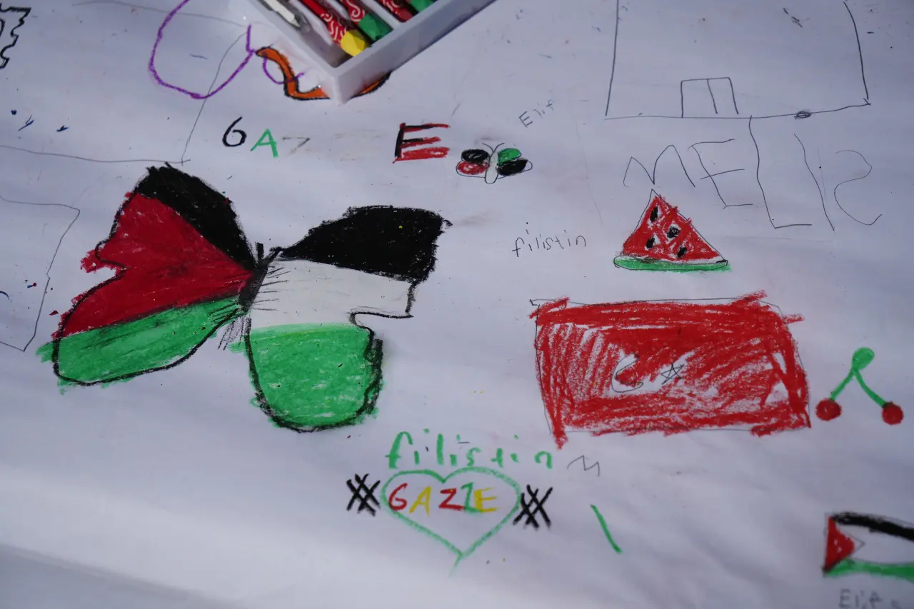 Gümüşhane’de “Filistinli Çocuklar İçin Çiz” etkinliği düzenlendi 5