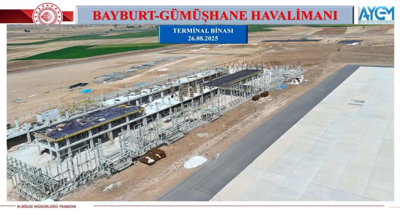 Havalimanı inşaatı hızla ilerliyor: 2026’da tamamlanacak 8