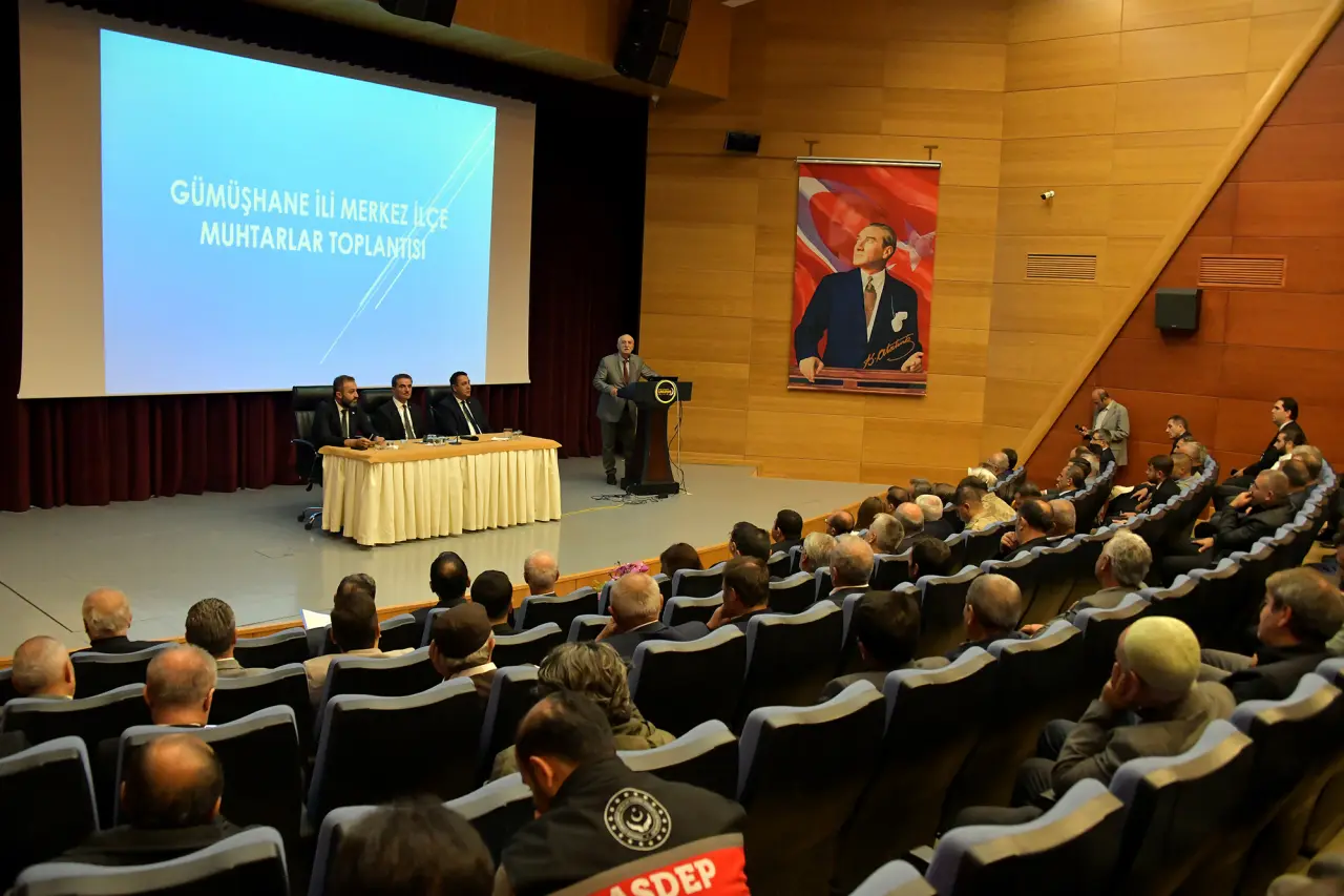 Gümüşhane'de Muhtarlar Günü kutlandı 11