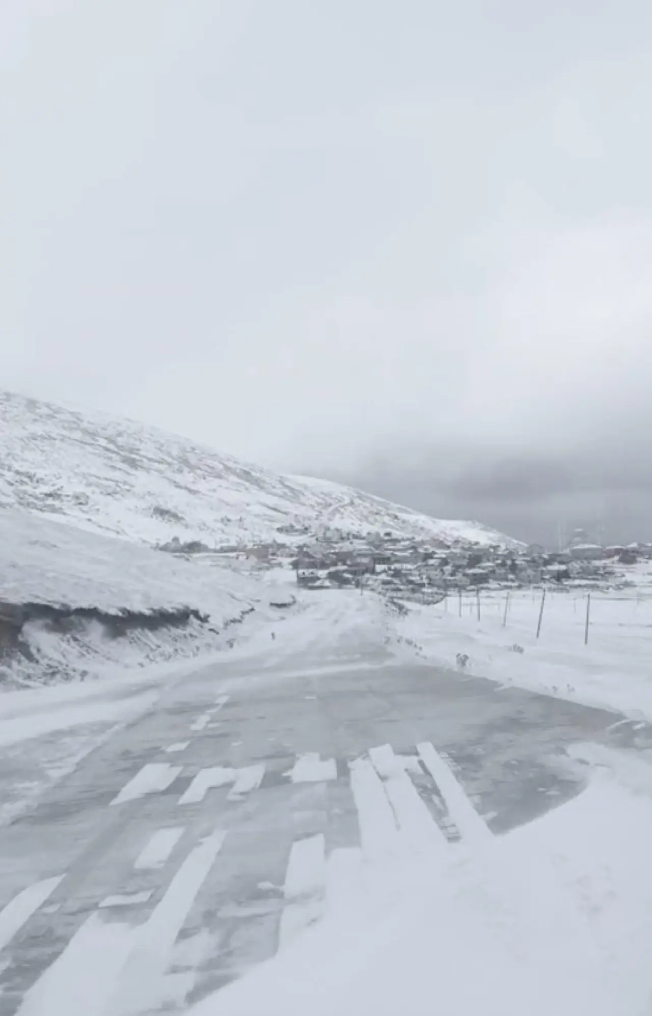 Kazıkbeli Yaylası beyaza büründü! Kış manzarası kartpostallık görüntülerle geldi 6