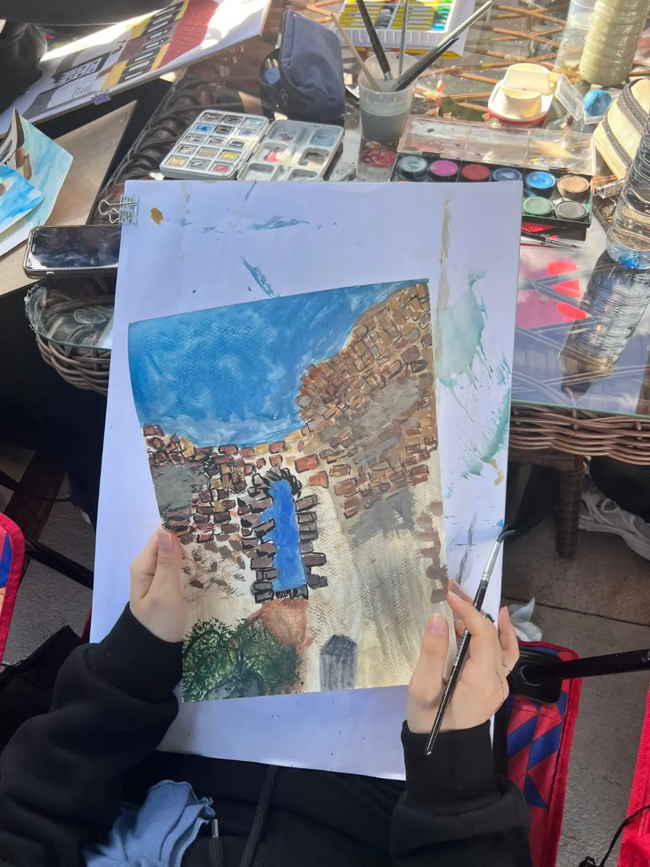 Güzel Sanatlar Lisesi’nden Süleymaniye Mahallesi’nde sanat etkinliği 7