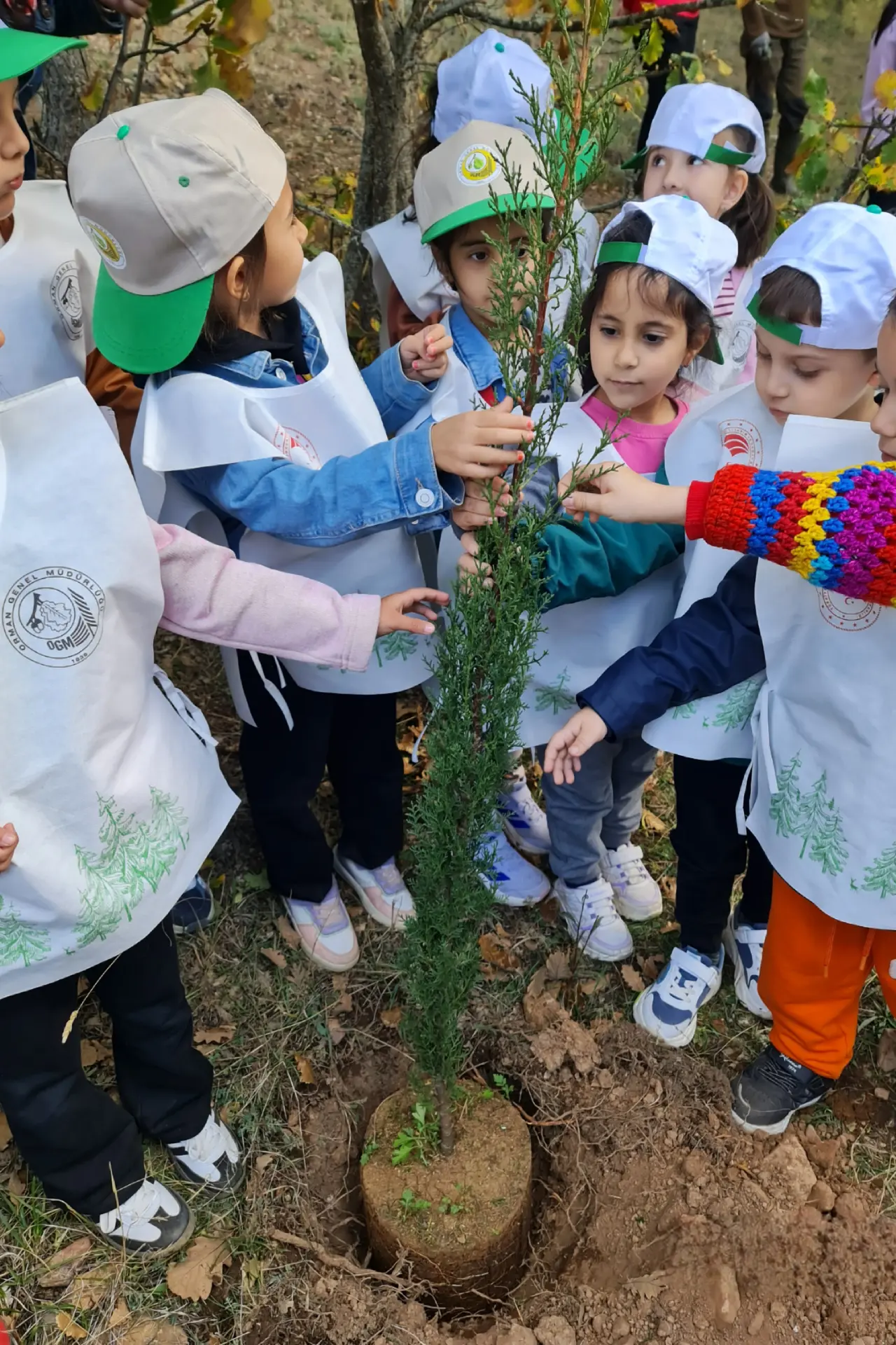 Gümüşhane'de miniklerden doğa bilinci: Çöp toplama ve fidan dikimi etkinliği gerçekleşti! 17