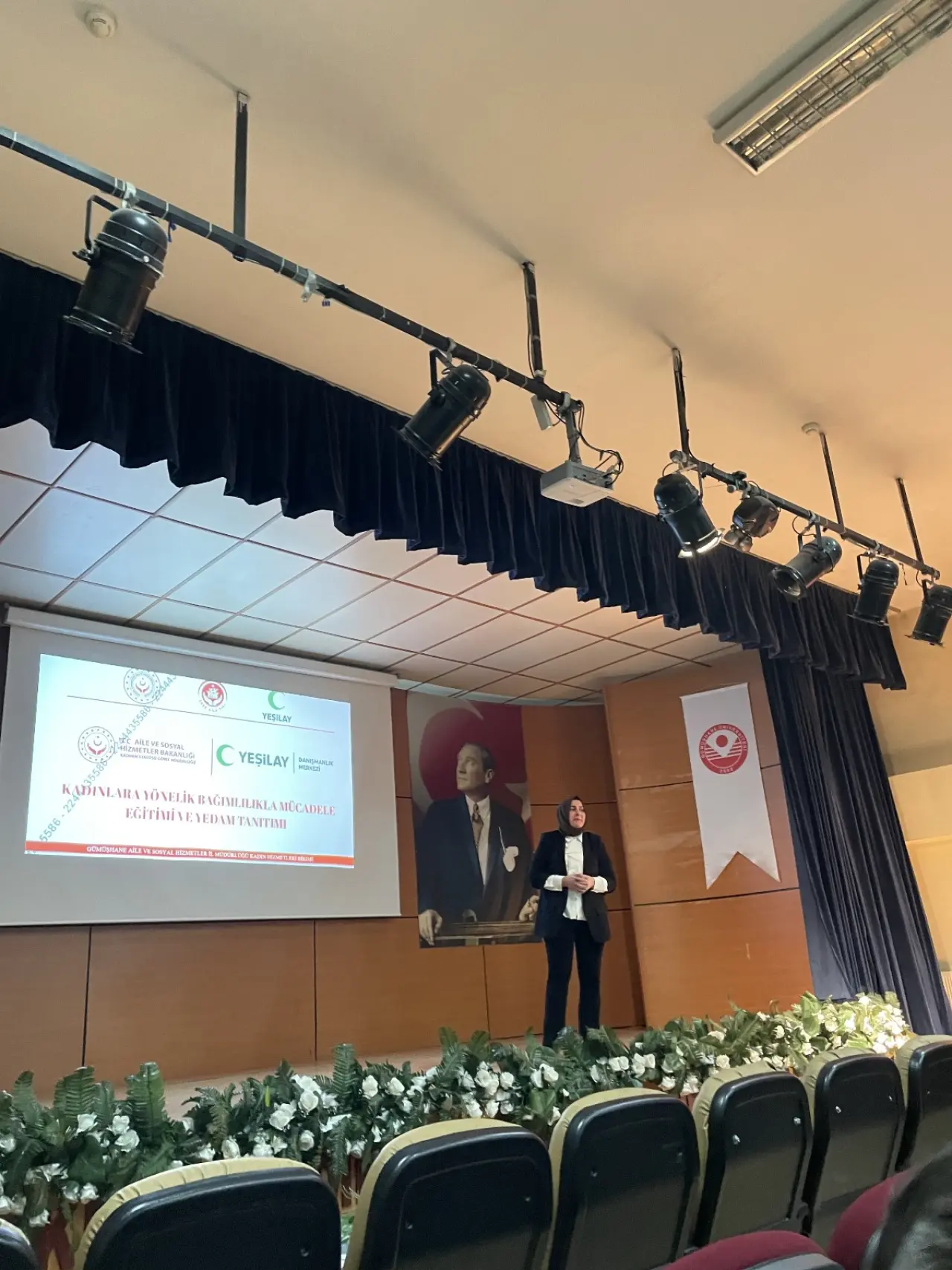 Kelkit'te kadınlara bağımlılık anlatıldı 1