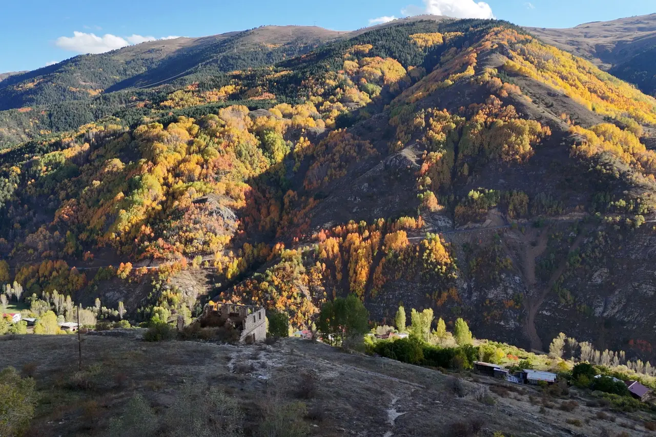 Gümüşhane’de 675 yıllık tarih sonbahar renkleriyle buluştu 29