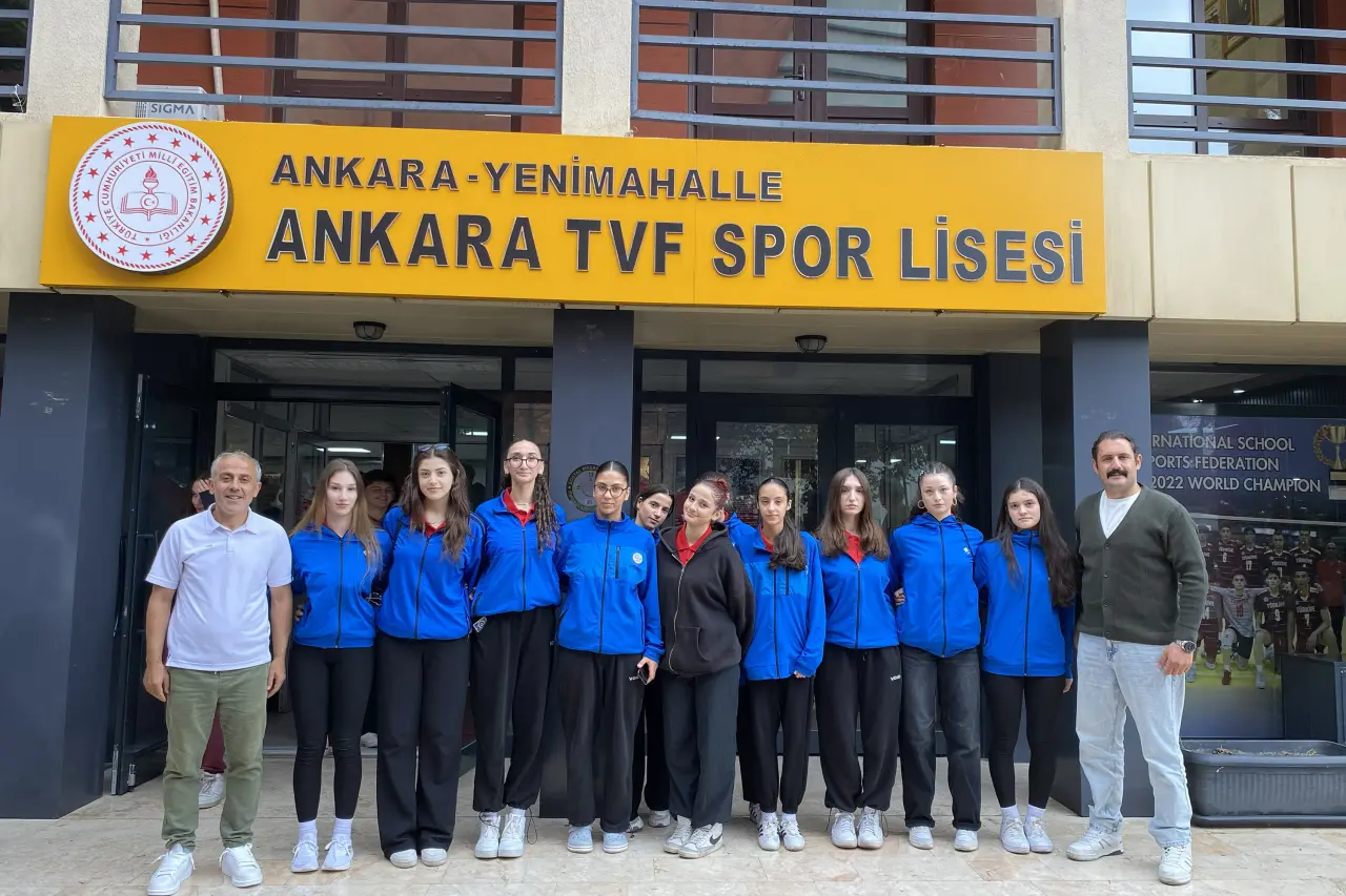 Gümüşhane Spor Lisesi’nden Ankara’da unutulmaz voleybol günü 2