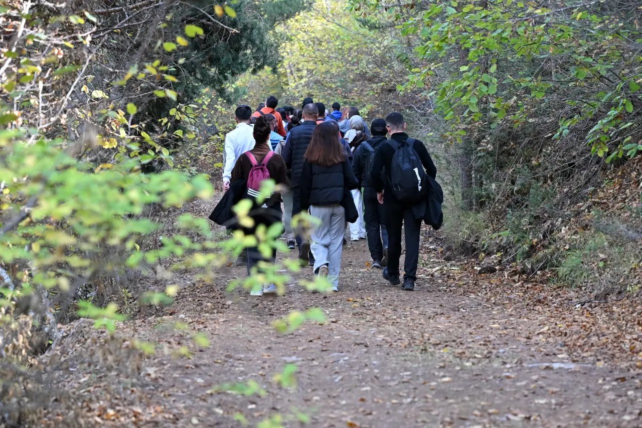 Gümüşhane’nin eşsiz sonbahar manzarasında gençlik buluşması 24