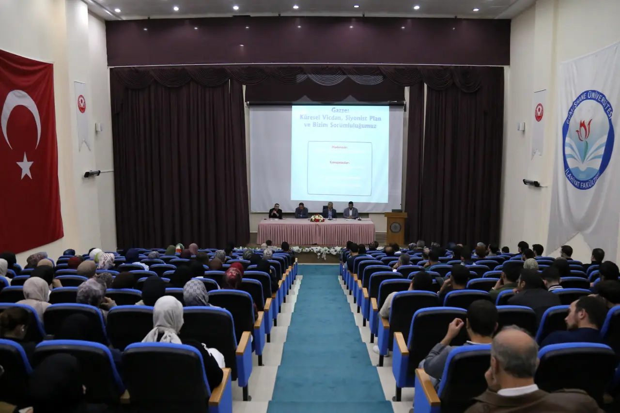 Gümüşhane Üniversitesi'nde Gazze Paneli: “Küresel Vicdan ve Bizim Sorumluluğumuz” 5