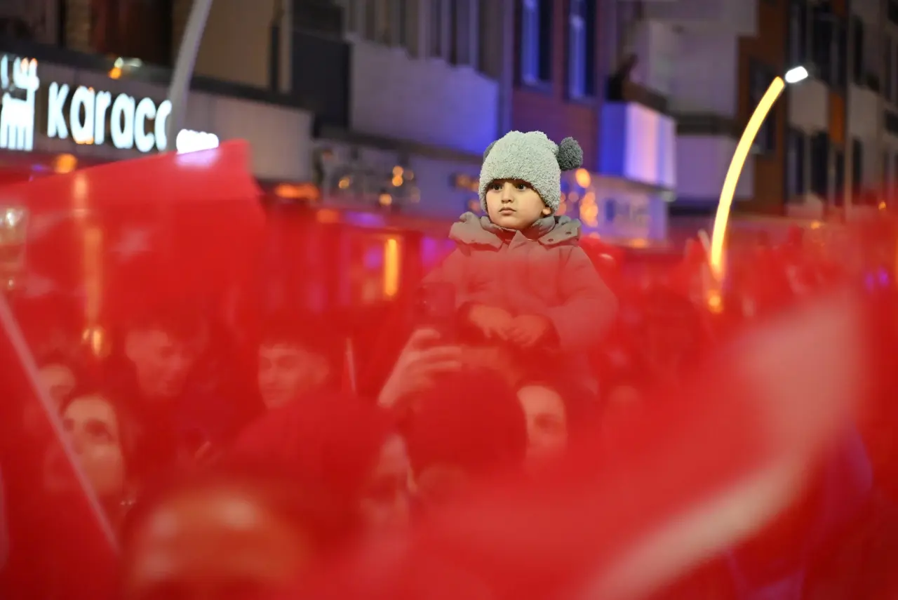Gümüşhane'de Cumhuriyetin 102. yılında fener alayı ve kabul töreni düzenlendi 15