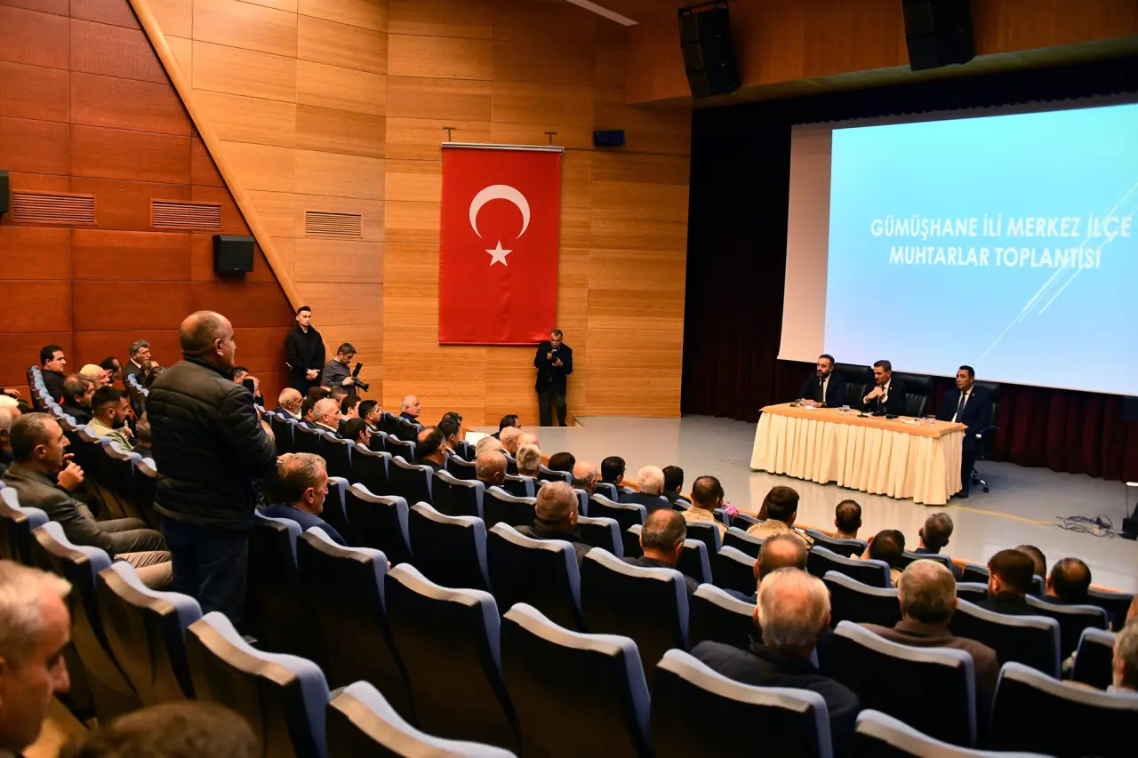 Gümüşhane'de Muhtarlar Günü kutlandı 8