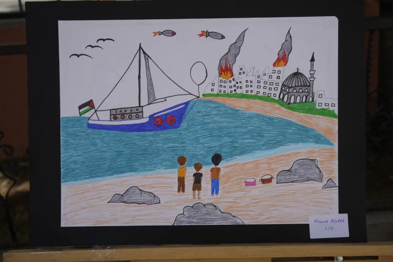 Gümüşhaneli Miniklerden “Sumud Filosu”na Anlamlı Destek 4