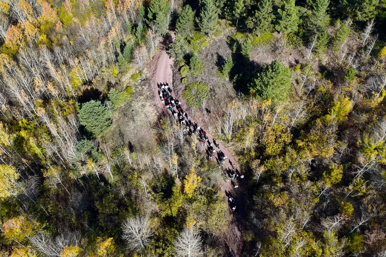 Gümüşhane’nin eşsiz sonbahar manzarasında gençlik buluşması 34