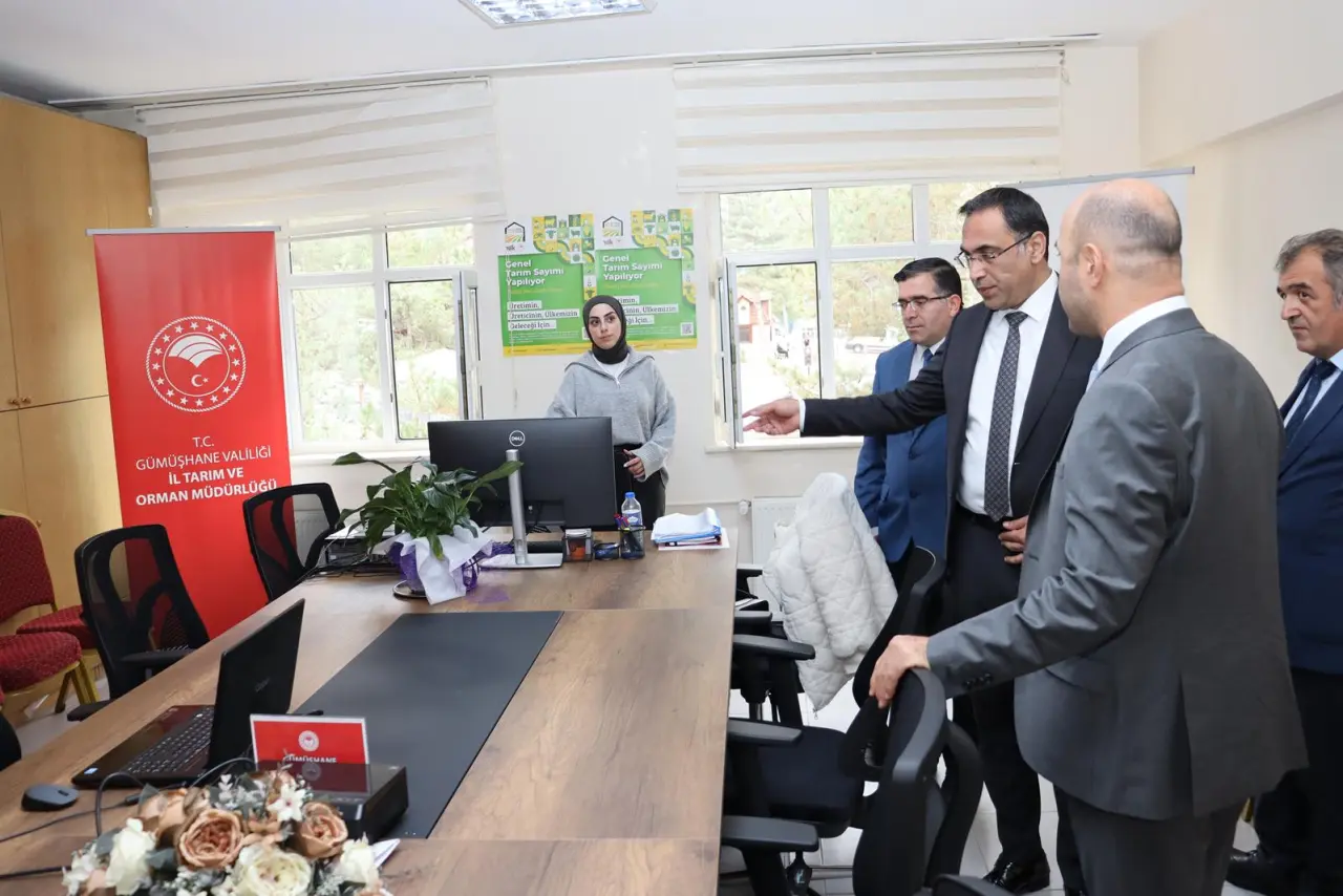 Gümüşhane’de Tarım Sayımı Çalışmaları Değerlendirme Toplantısı Yapıldı 1