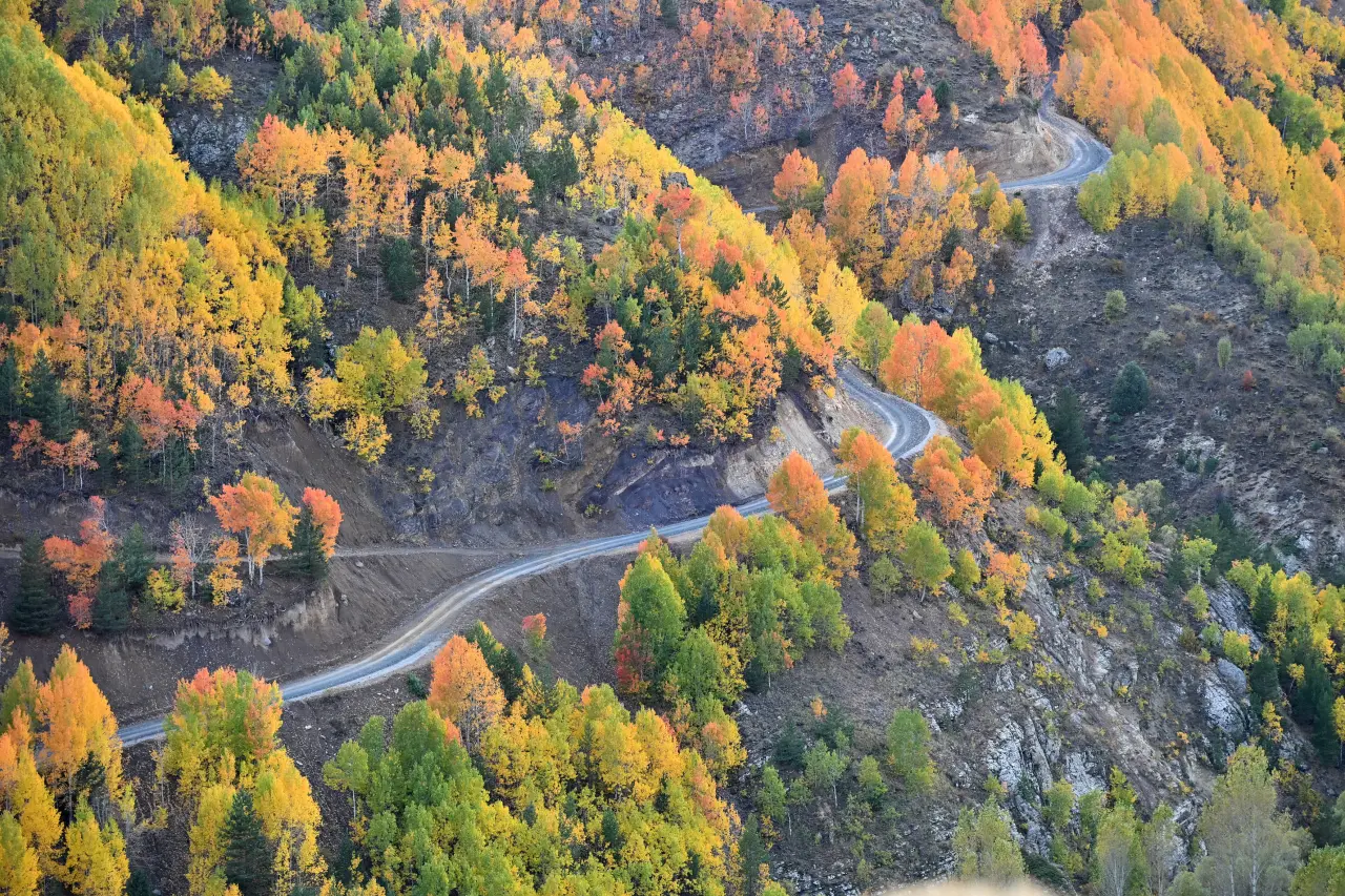 Gümüşhane’de 675 yıllık tarih sonbahar renkleriyle buluştu 21