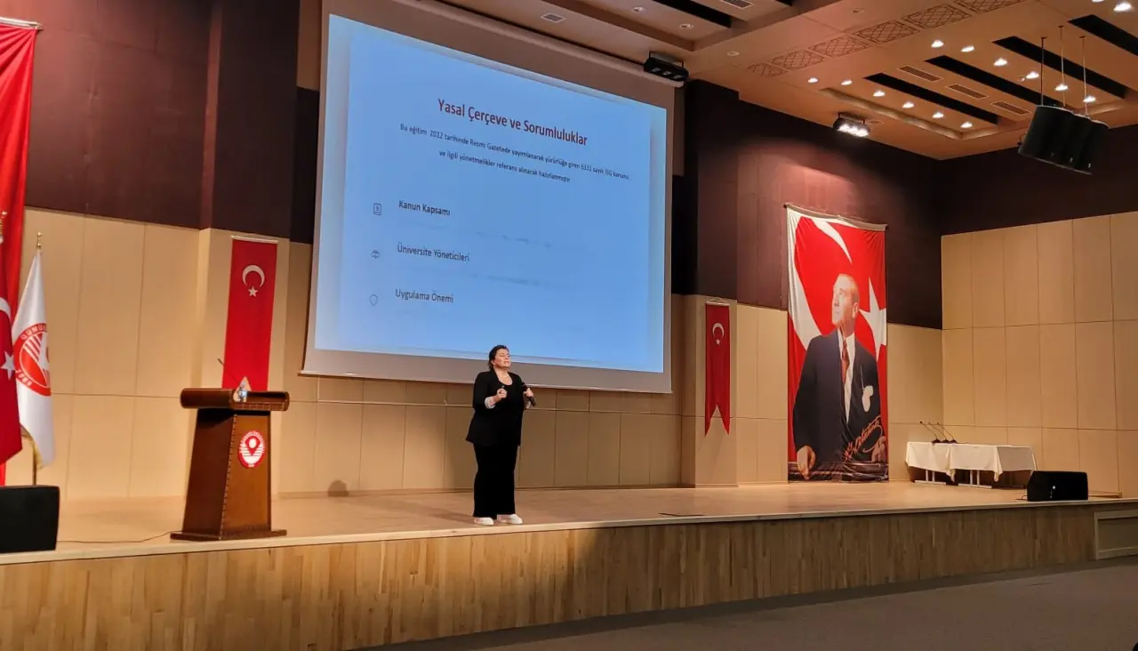 Üniversite personeline iş güvenliği eğitimi verildi 3