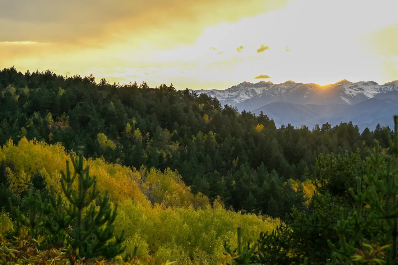 Gümüşhane'nin Alpleri aratmayan sonbahar güzelliği 1