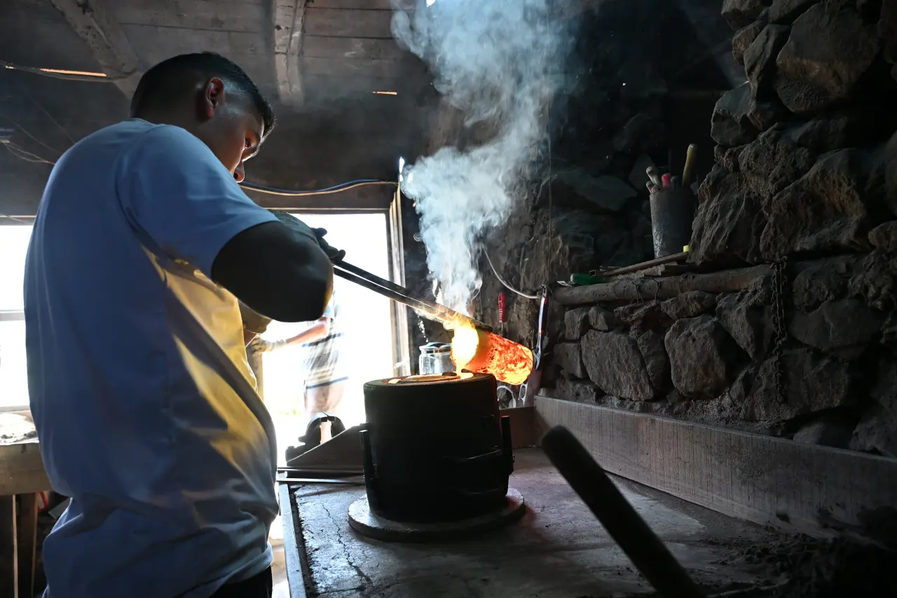 Kürtün'de hurda musluktan el emeğiyle üretilen ziller Avrupa’da çalıyor 6
