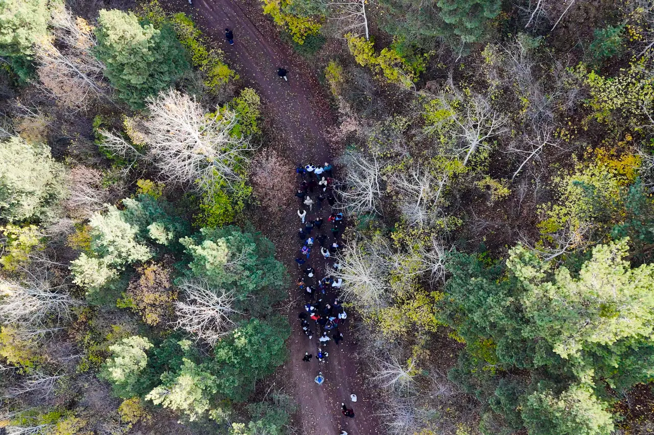 Gümüşhane’nin eşsiz sonbahar manzarasında gençlik buluşması 35