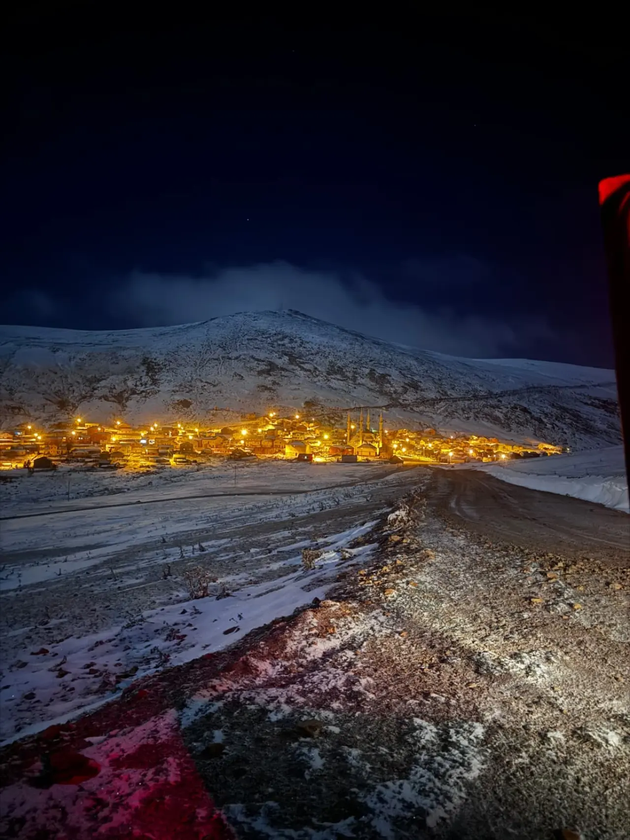 Kazıkbeli Yaylası beyaza büründü! Kış manzarası kartpostallık görüntülerle geldi 3