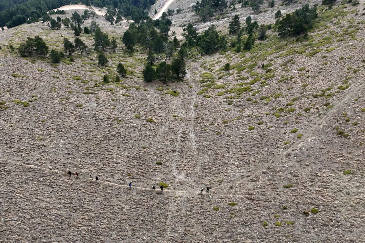 Zigana’dan Karaca’ya 300 yıllık göç yolunu arşınladılar 33