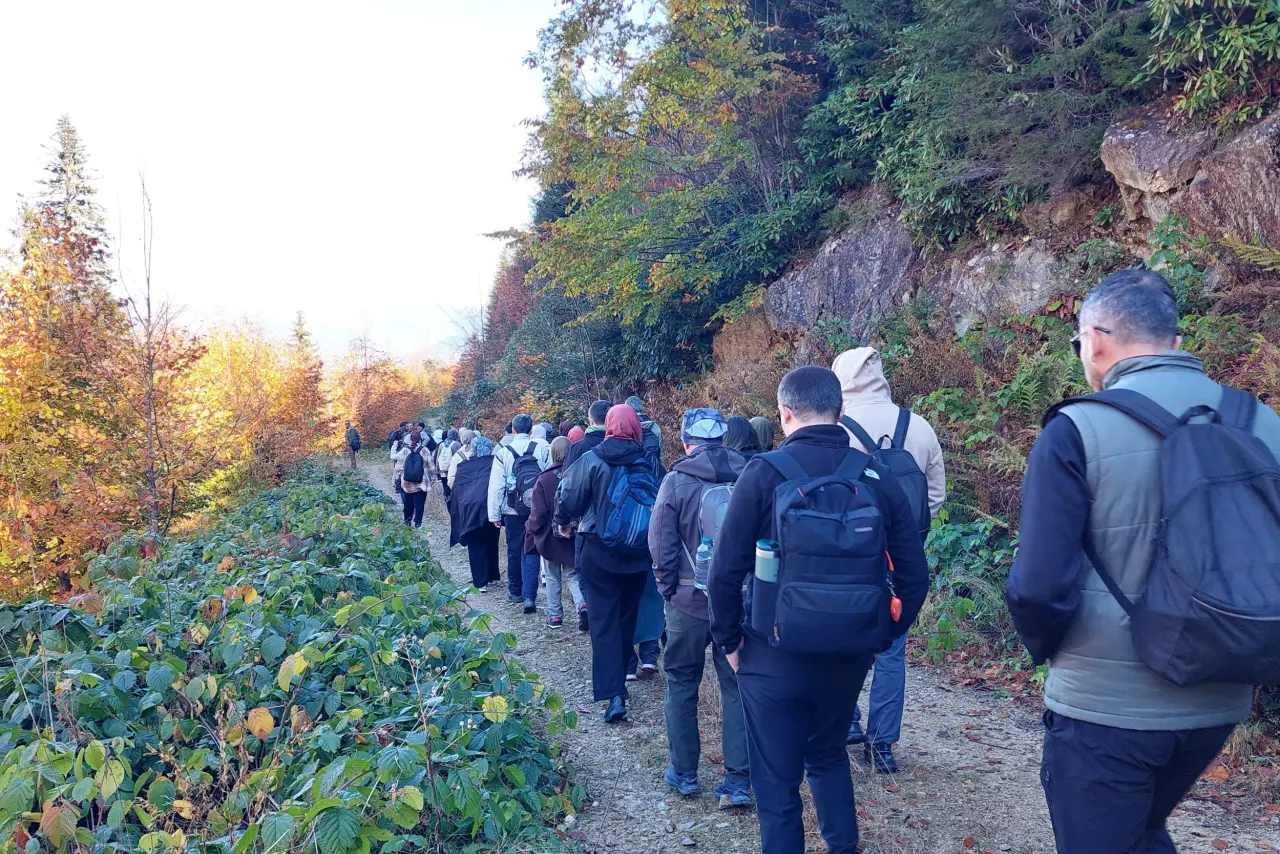 Gümüşhane'nin "Doğal Ağaç Müzesi” ziyaretçi akınına uğradı 18