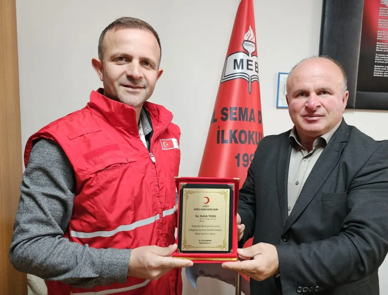 Büyükler kan verdi küçükler madalya aldı 7