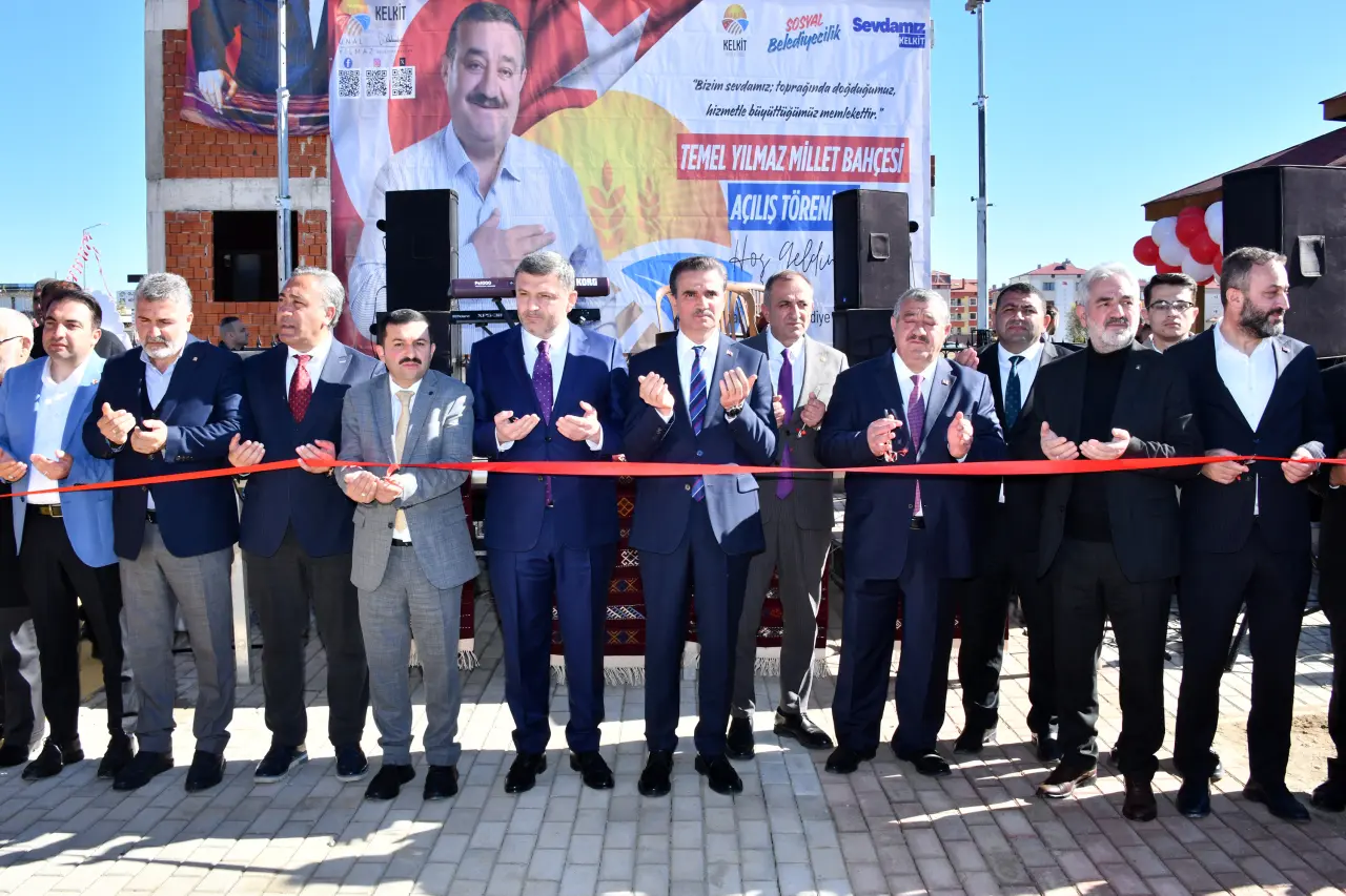 Gümüşhane’nin ilk millet bahçesi Kelkit’te hizmete girdi 35