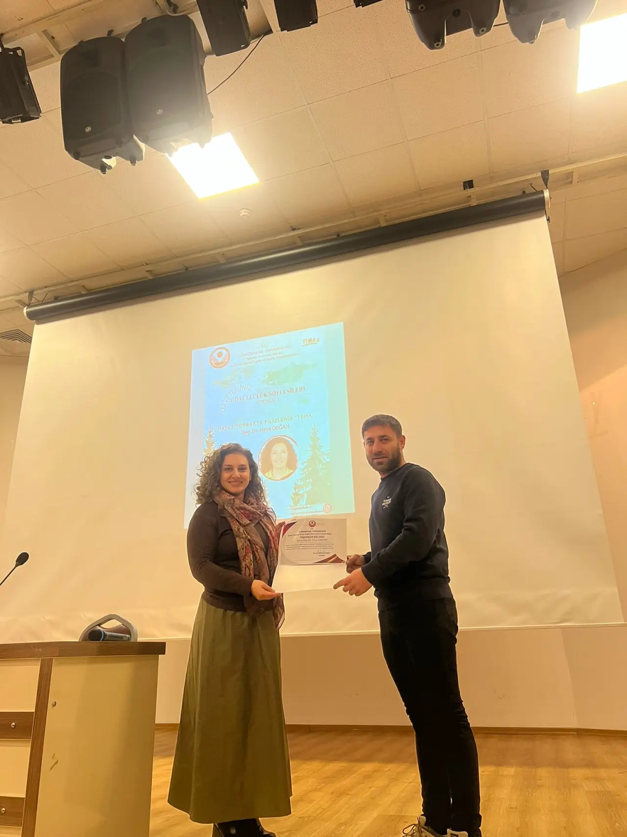 Şiran’da “Hayat Toprakta Filizlenir” söyleşisi 3